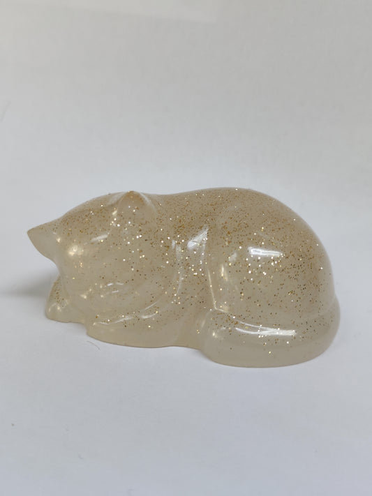 Ikiunta Uinuva kissapatsas, vaalea beige