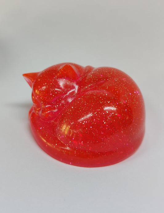 Ikiunta Uinuva kissapatsas, pinkki ja kulta