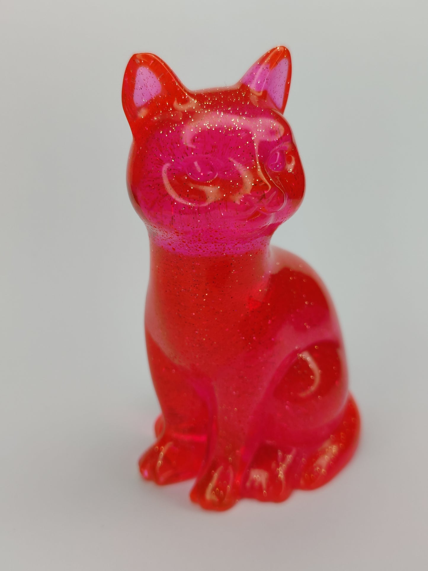 Kissapatsas, pinkki/kulta