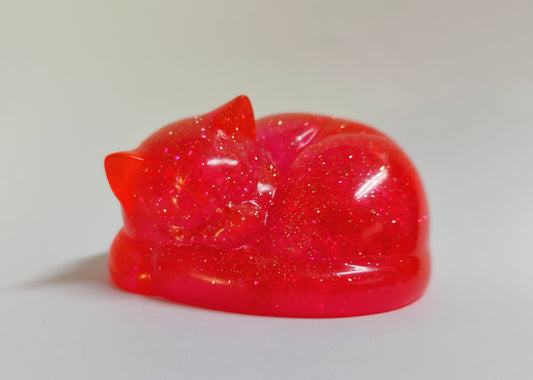 Ikiunta Uinuva kissapatsas, pinkki ja kulta